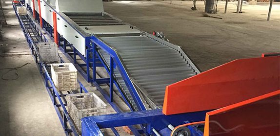 自動送箱輸送線